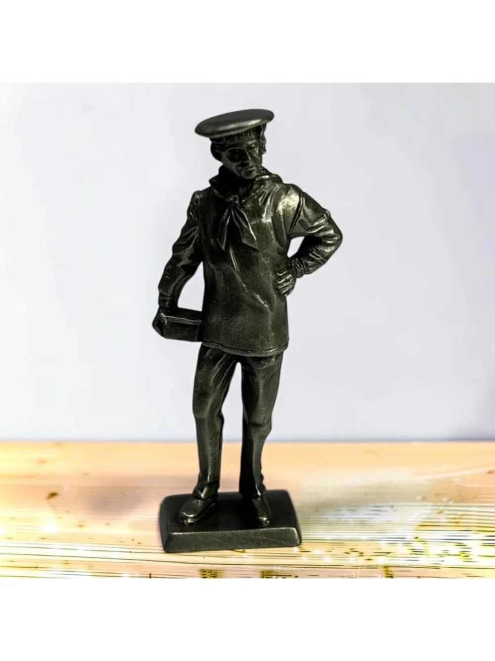 1905 Navy Second Class Petty Officer Franklin Mint Military Sculpture From 1982
